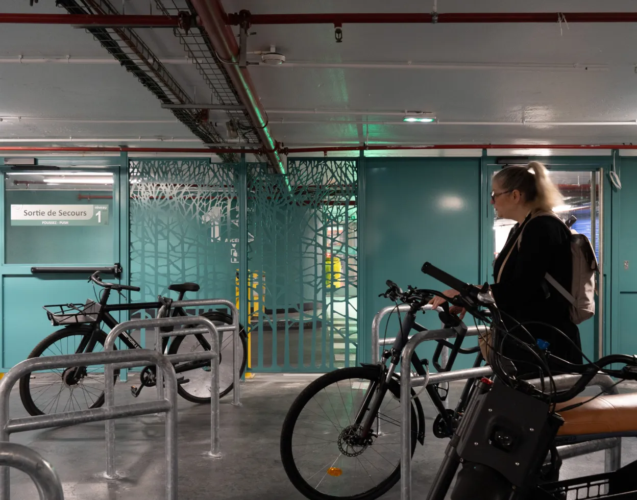 Vélos - Parking Bac