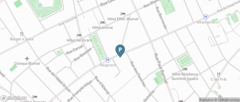 Carte parking Saemes Général Beuret