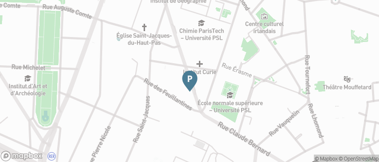 Carte parking Saemes Gay Lussac