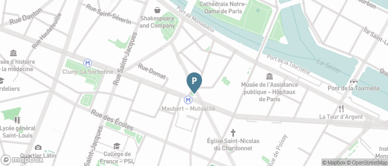 Carte parking Saemes Lagrange Maubert
