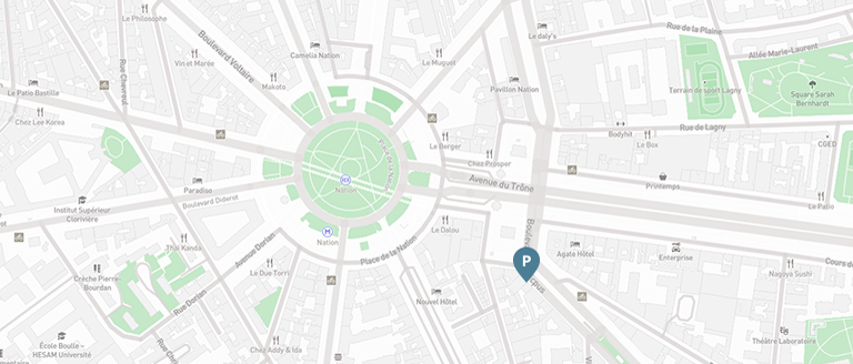 Carte Desktop Picpus