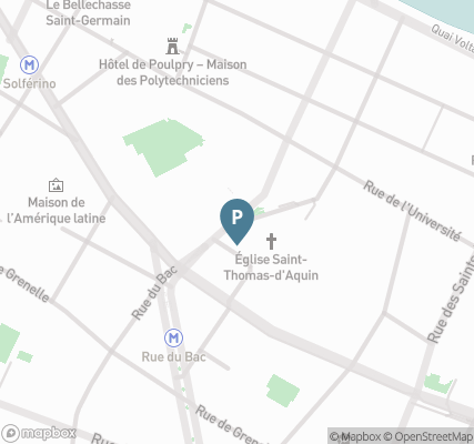 Carte parking Saemes Bac