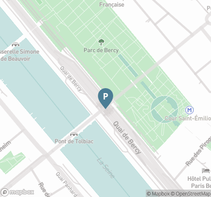 Carte parking Saemes Bercy Seine
