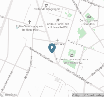 Carte parking Saemes Gay Lussac