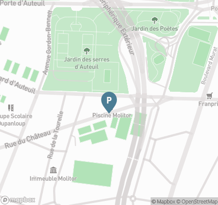 Carte parking Saemes Jean Bouin