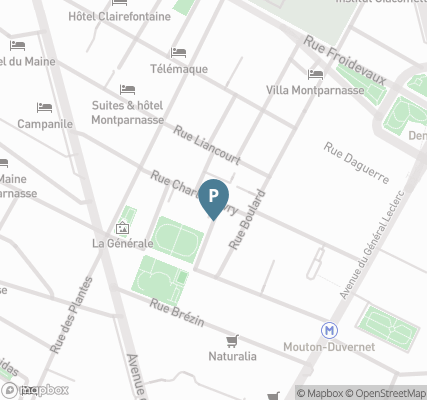 Carte parking Saemes Mairie du 14