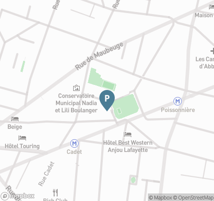 Carte parking Saemes Mayran