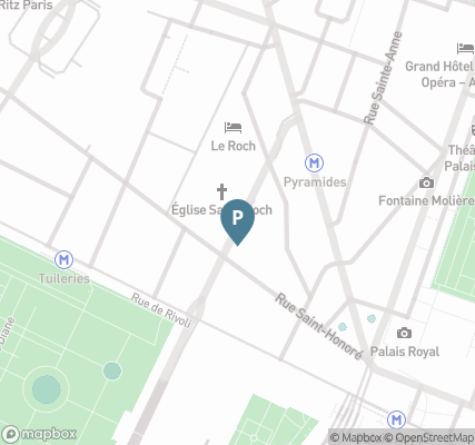 Carte parking Saemes Pyramides