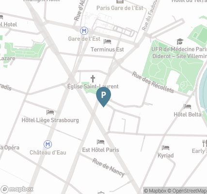 Carte parking Saemes Recollets