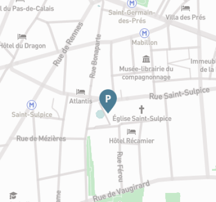 Carte parking Saemes Saint Sulpice
