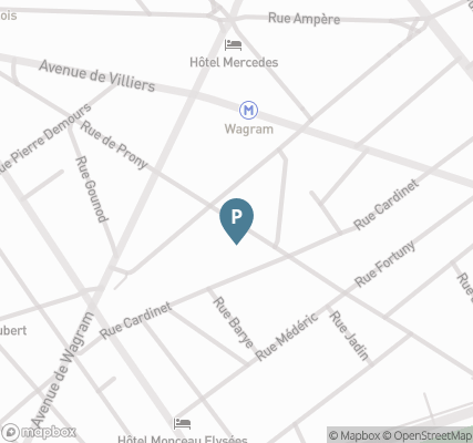 Carte parking Prony