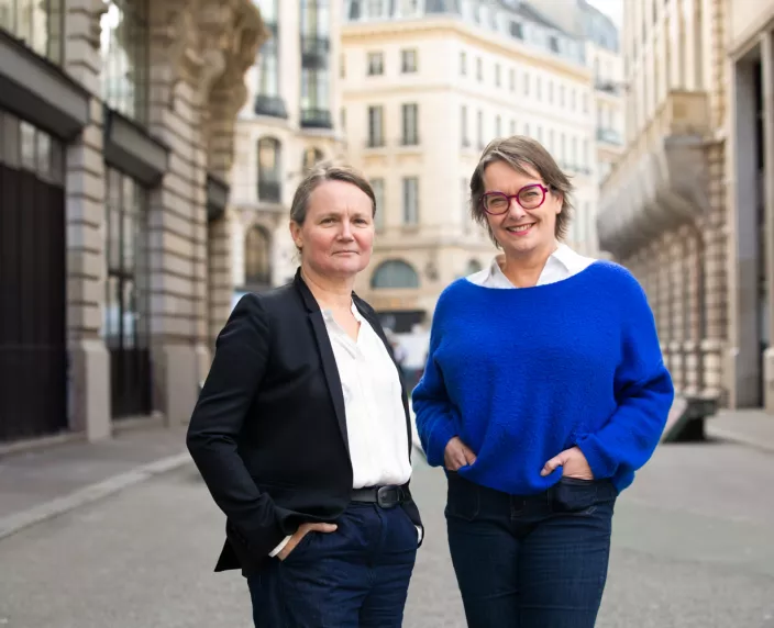 Carine Petit et Carine Saloff Coste