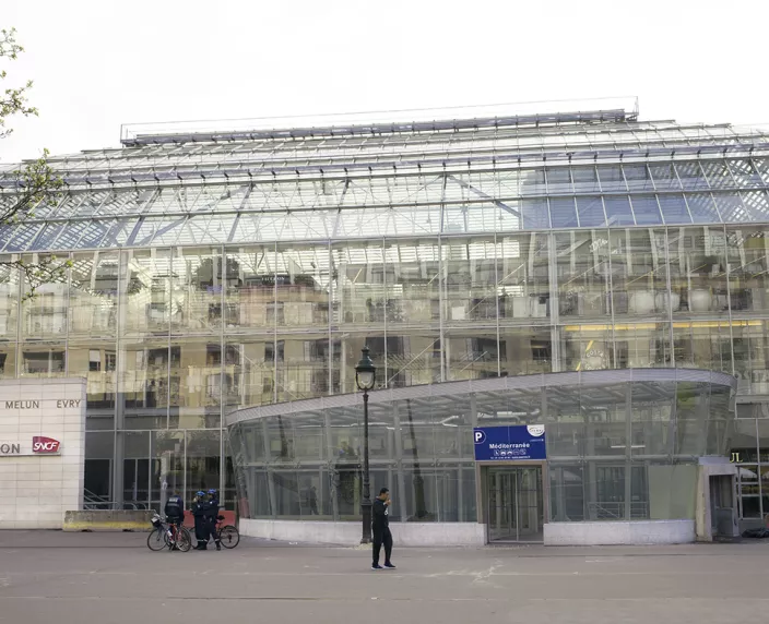 Hall d'accueil parking Méditerranée Gare de Lyon