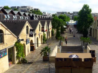 Vue sur Bercy Village