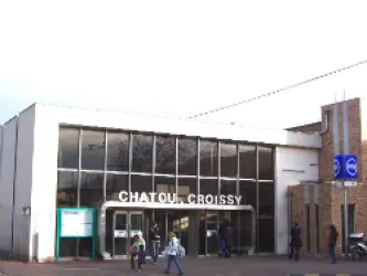 Entree de la Gare de Chatou Croissy