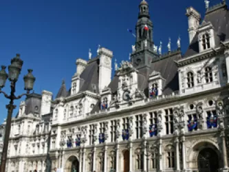 Fronton Hotel de vile de Paris