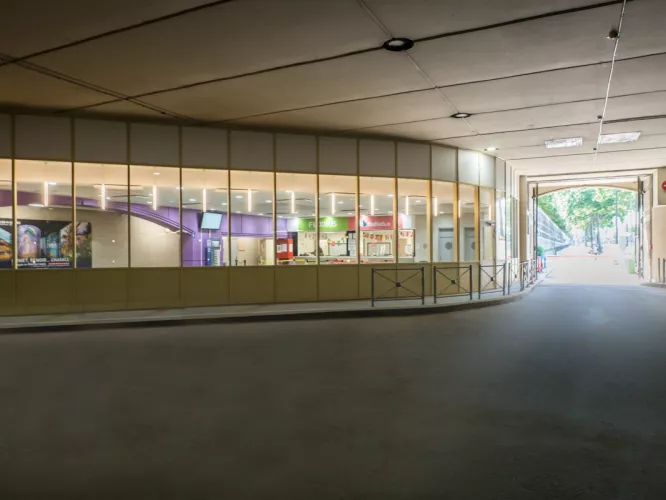 Accueil parking Bercy Seine
