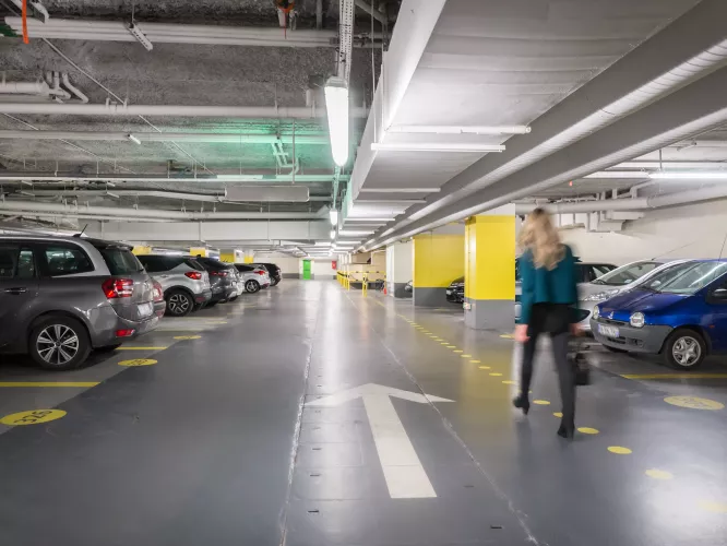 Parking Hôpital St Louis - Niveau