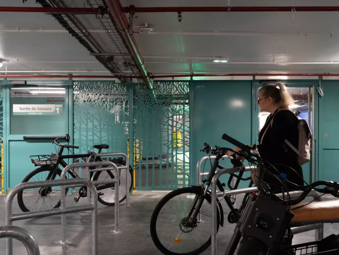 Vélos - Parking Bac