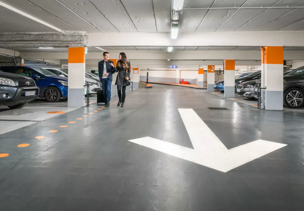 Parking Reuilly Diderot intérieur