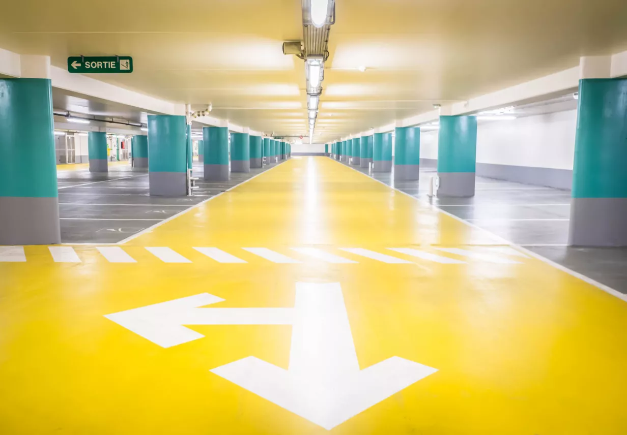 parking Charlety Coubertin niveau