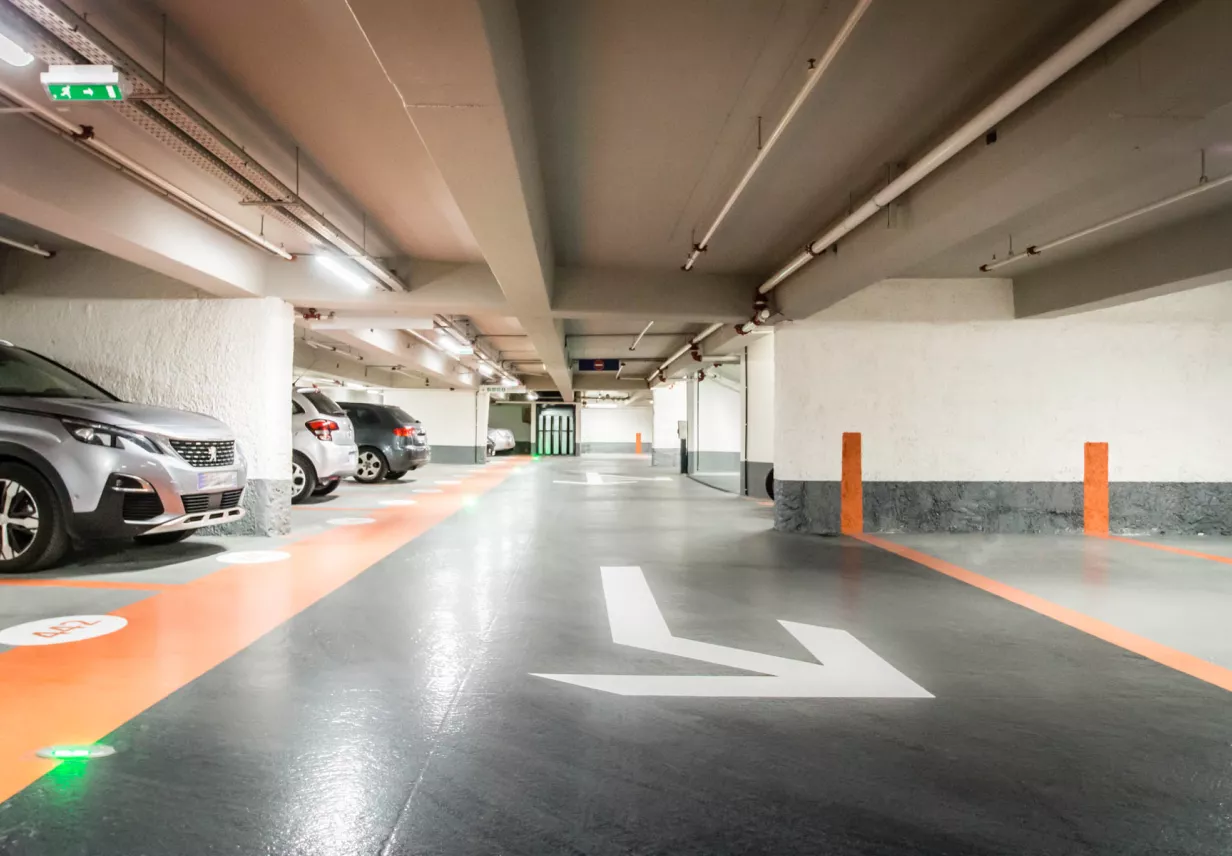 parking Mairie du 15 intérieur