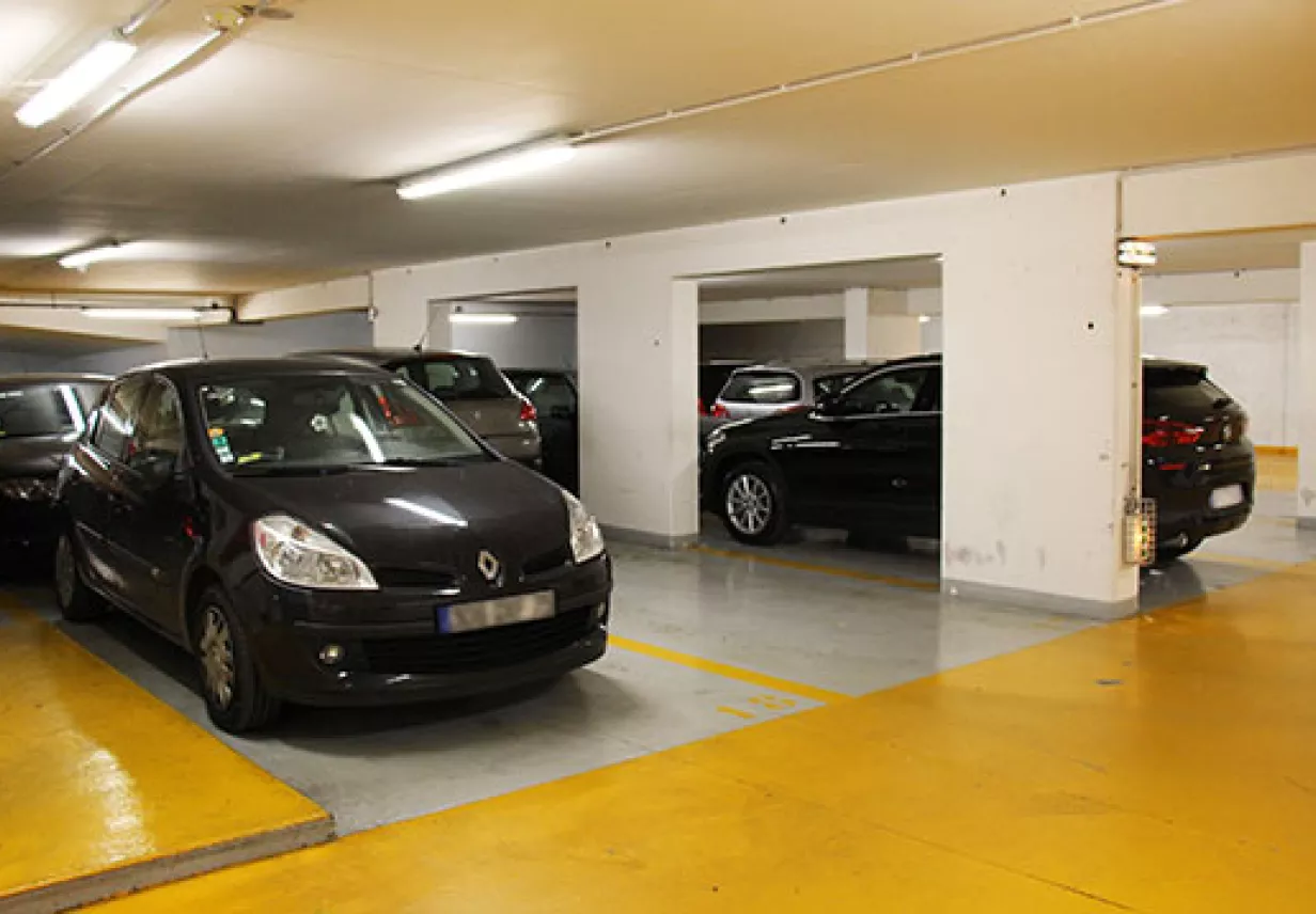 Parking Carpeaux- intérieur