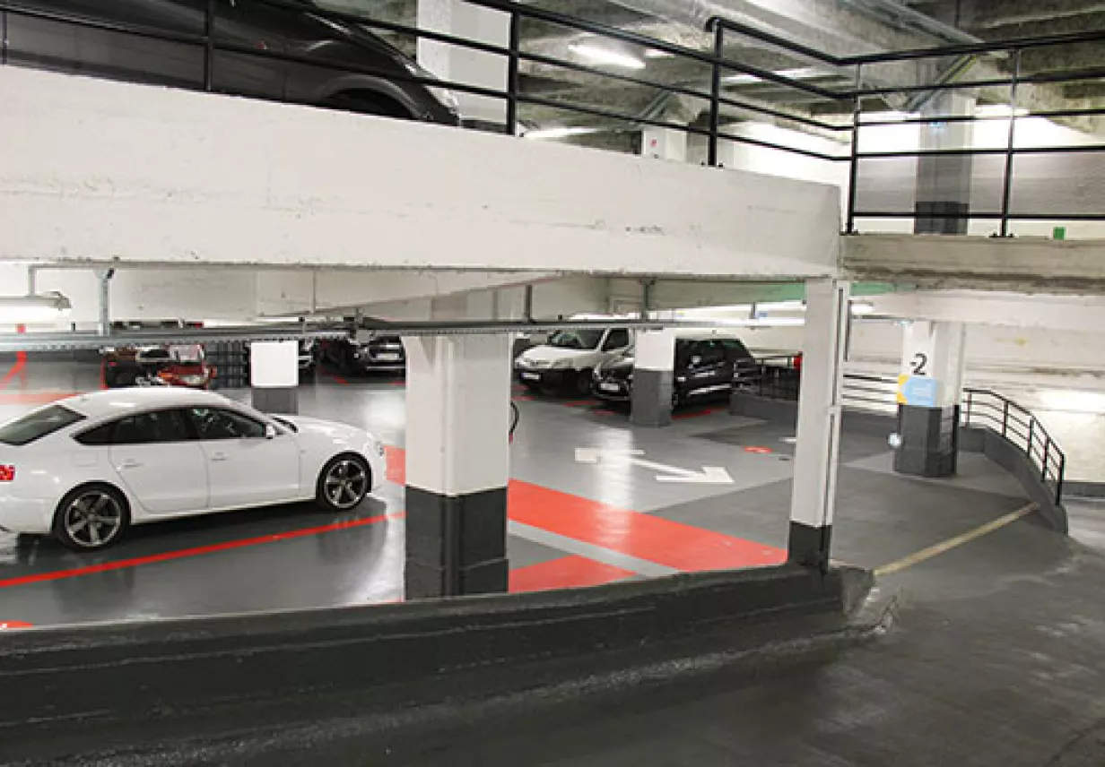 parking Mayran - intérieur