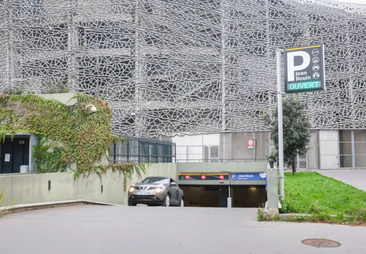Entrée parking Jean Bouin