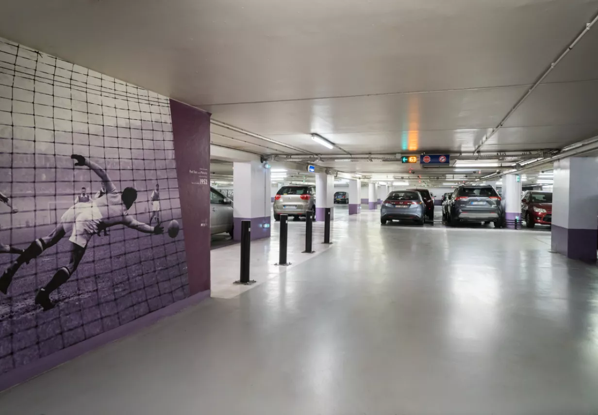 Parking Porte d'Auteuil niveau