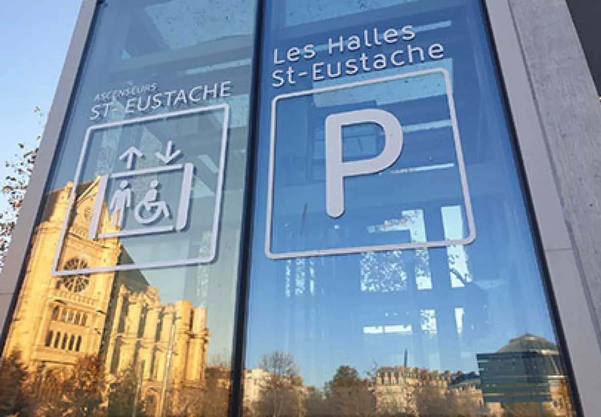 Ascenseur Les Halles St Eustache