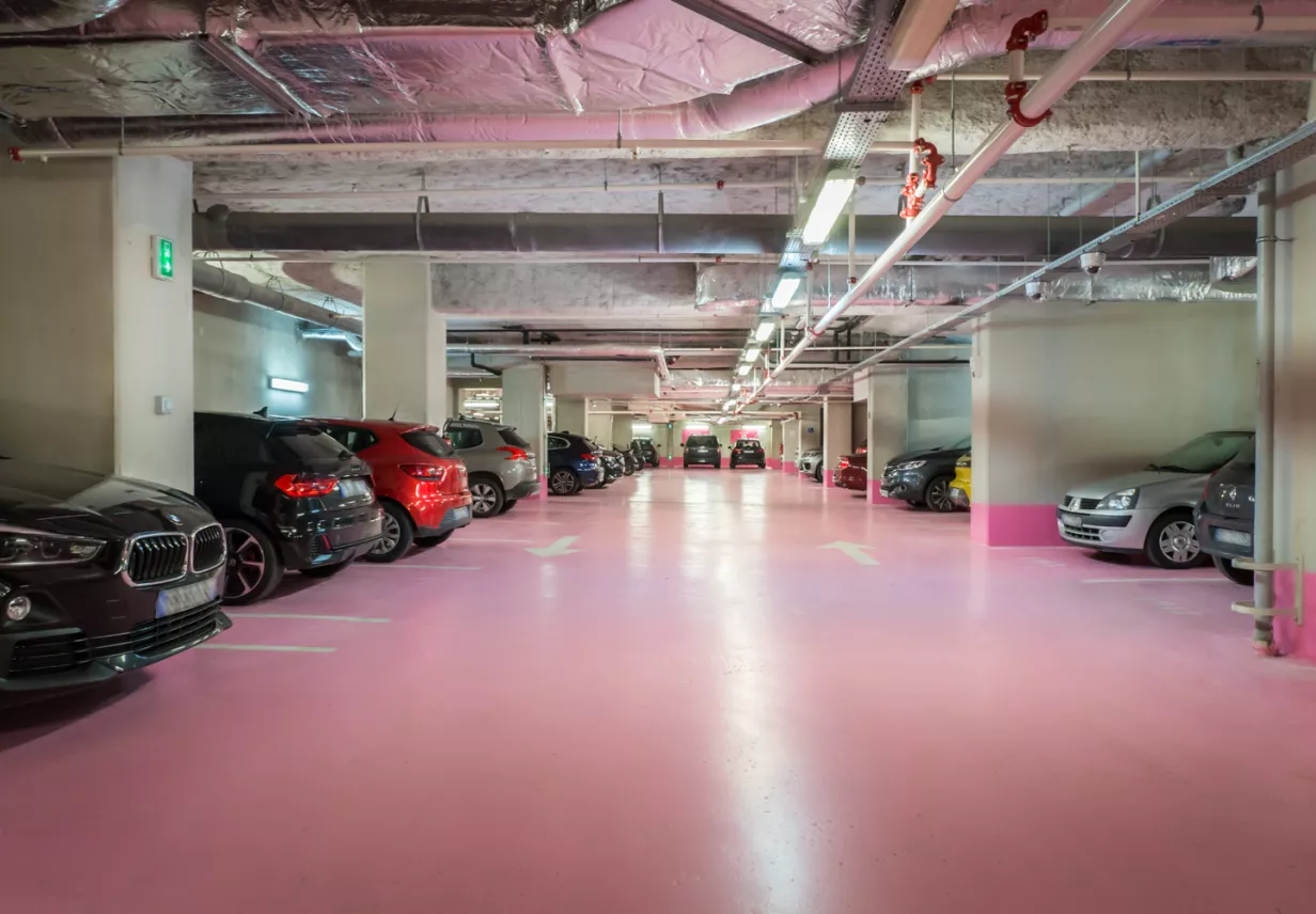 Parking Saemes Jean Bouin - Niveau