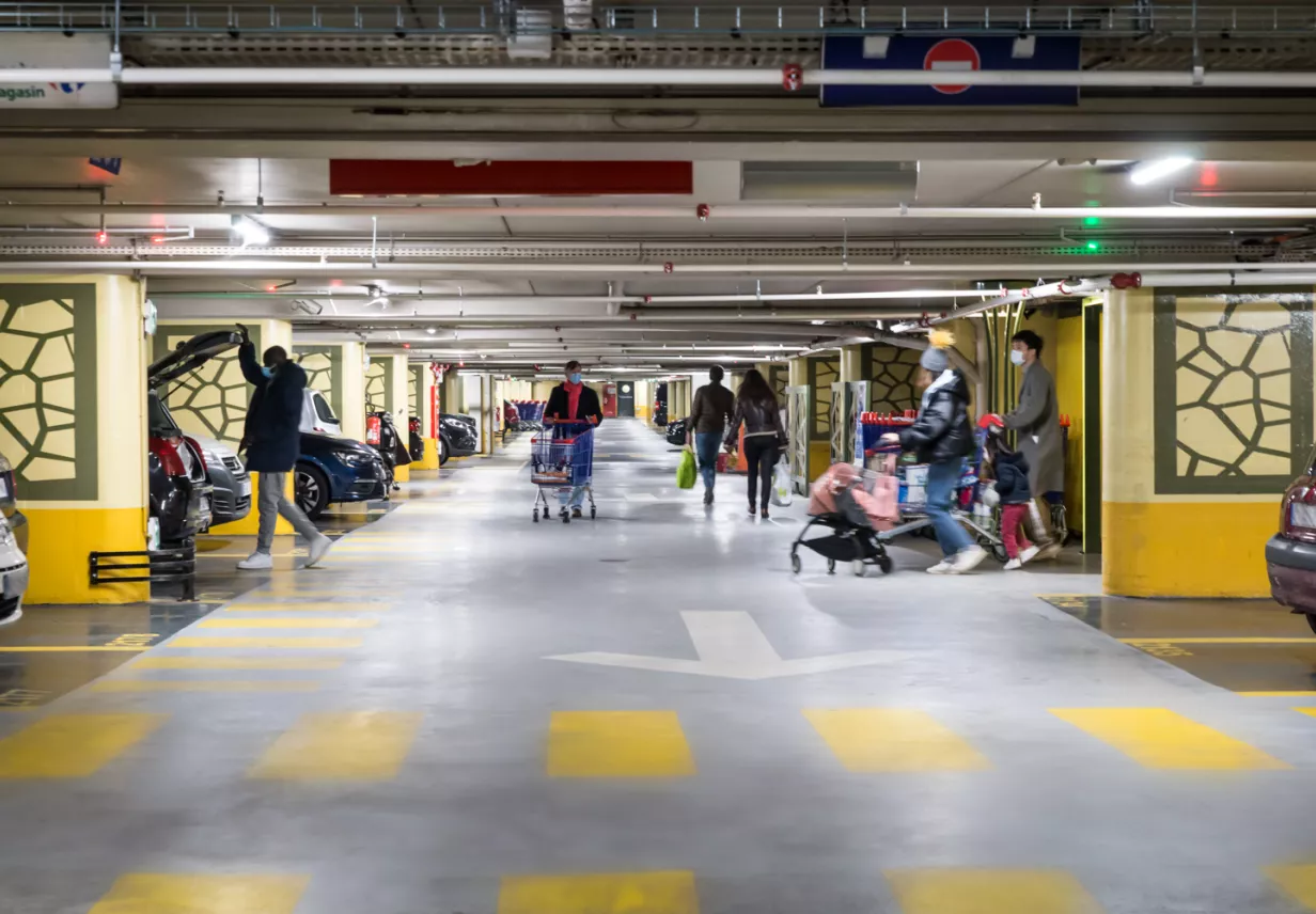 Parking Saemes Porte d'auteuil - Niveau