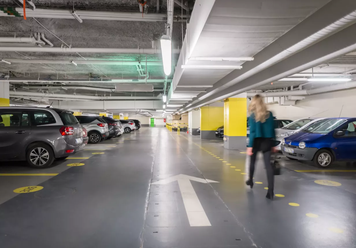 Parking Hôpital St Louis - Niveau