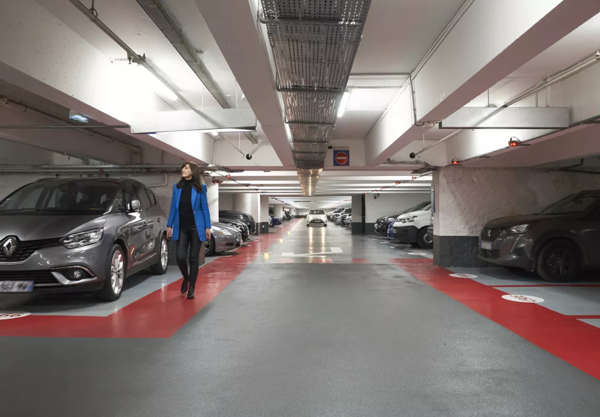 Parking Saemes Madeleine Tronchet