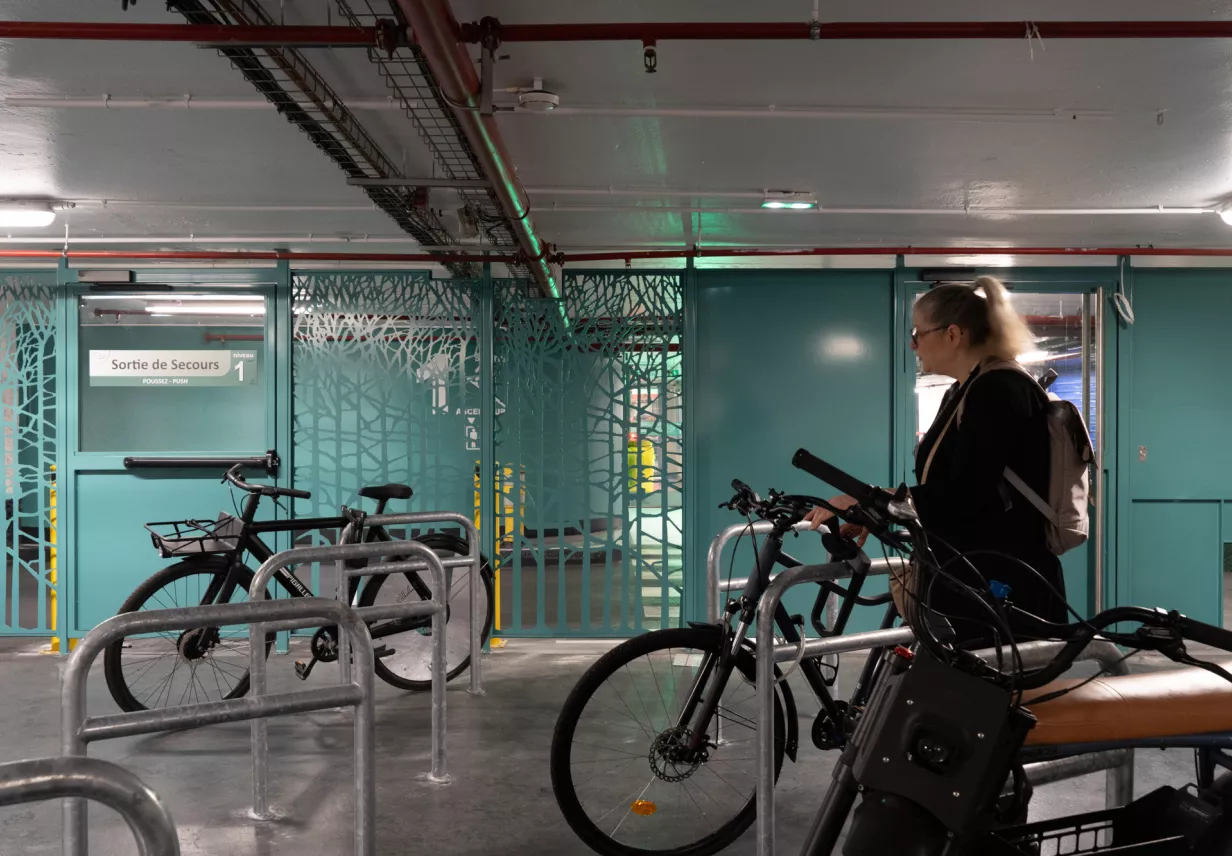 Vélos - Parking Bac
