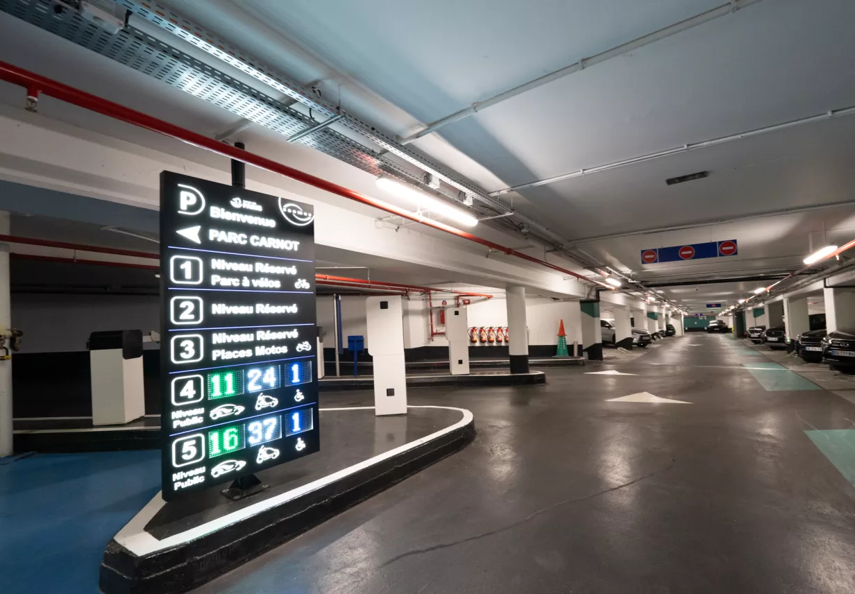 Intérieur - Parking Carnot