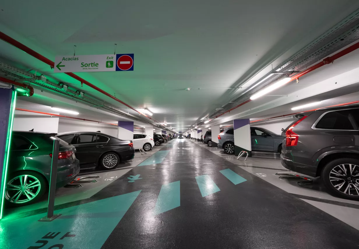 Intérieur - Parking Carnot