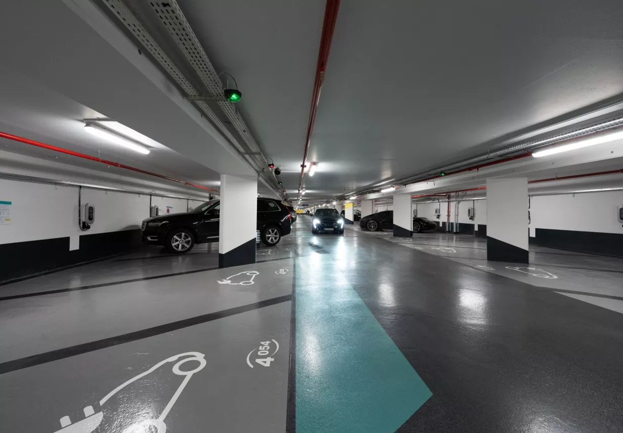 Intérieur - Parking Carnot