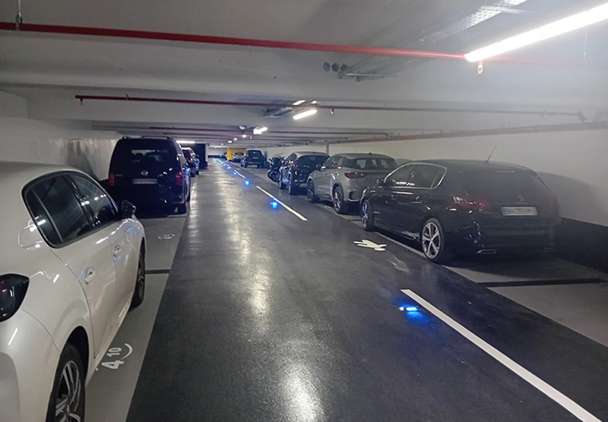 Niveau parking Prony