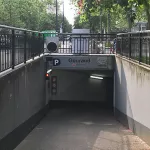 Entrée parking Saemes Gouraud