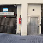 Parking Mayran - Entrée véhicules