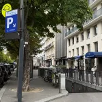 Entrée parking Saemes George V
