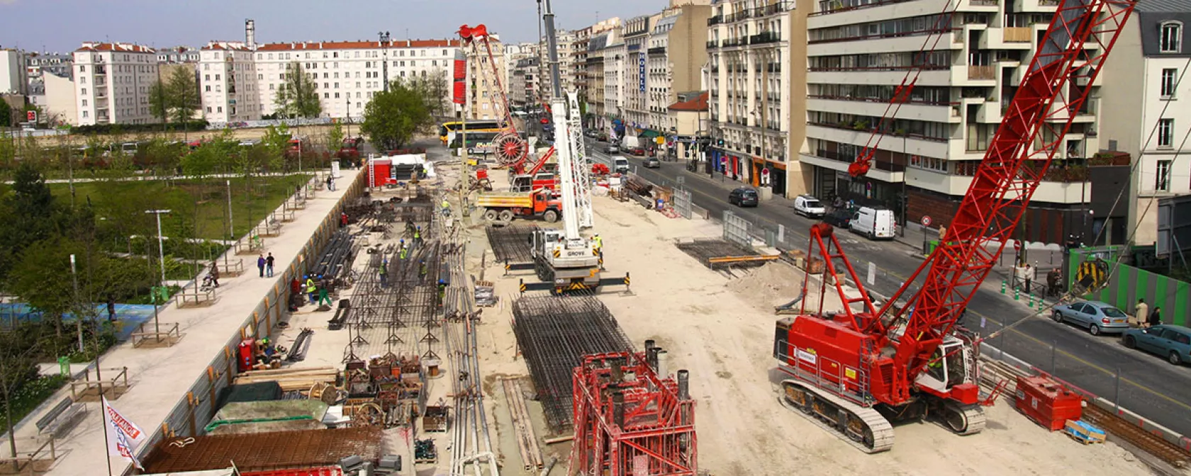 Parking Cardinet - Construction 