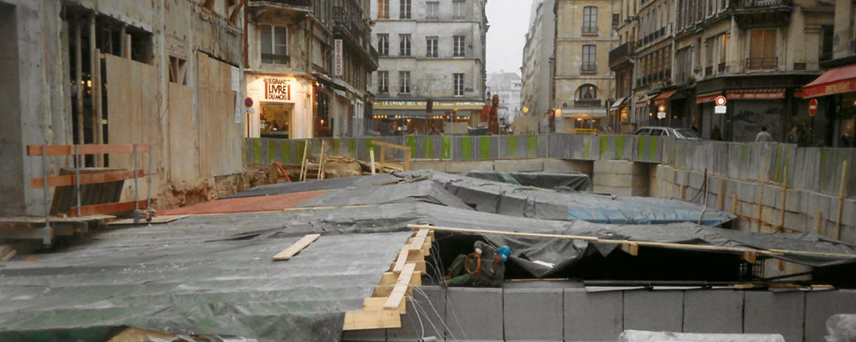 Parking Rivoli Sébastopol - Construction 