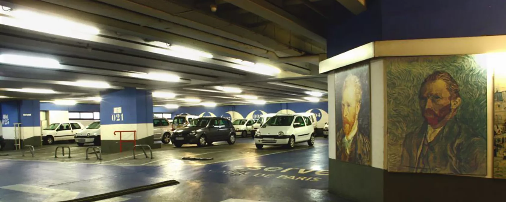 Parking Mozart - Décoration