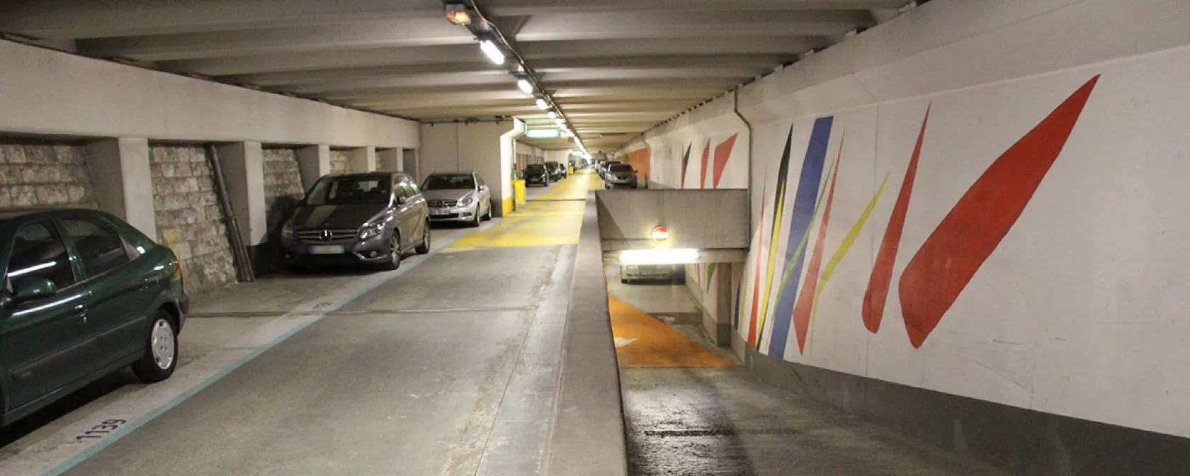 Parking Maillot Pereire - Décoration