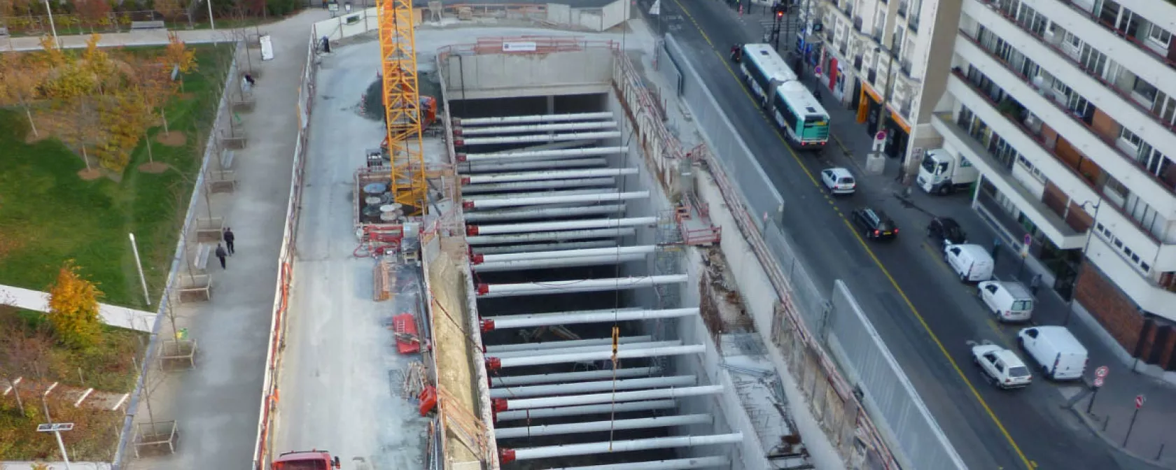Parking Cardinet - Construction 