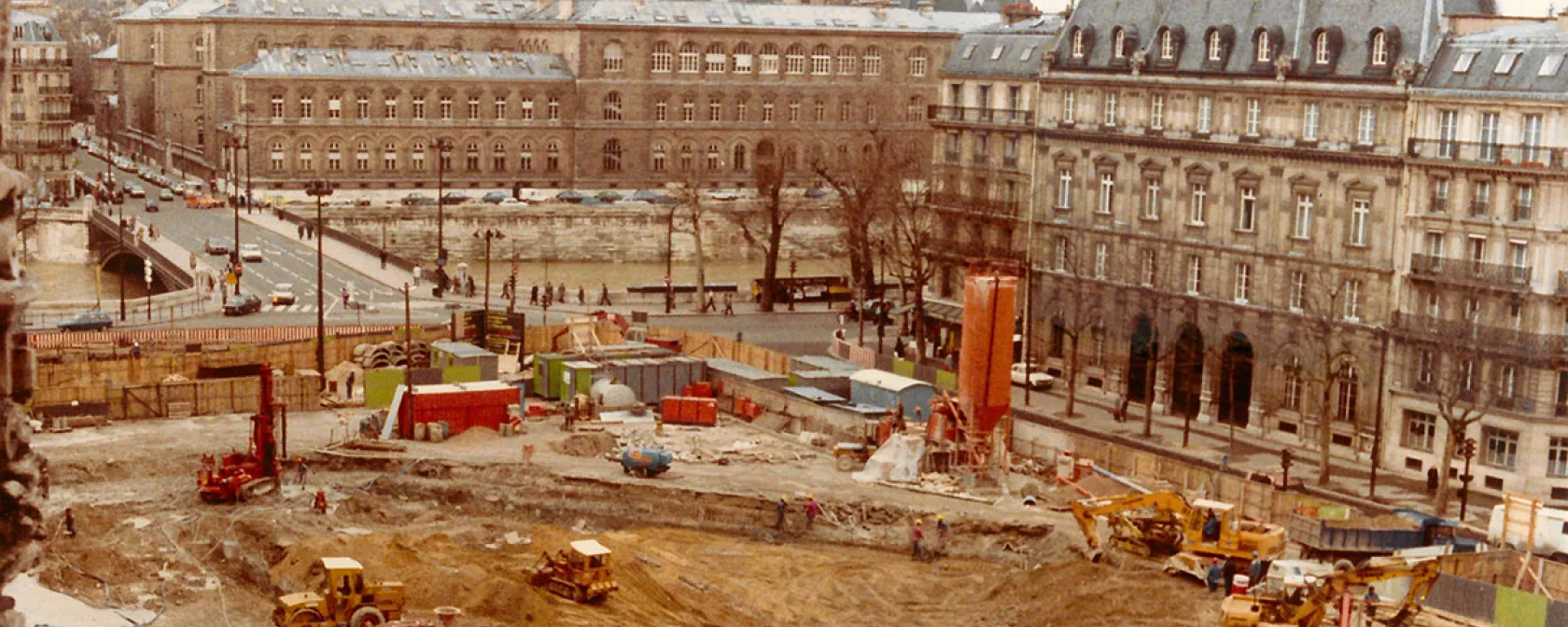 Parking Hôtel de Ville - Construction 
