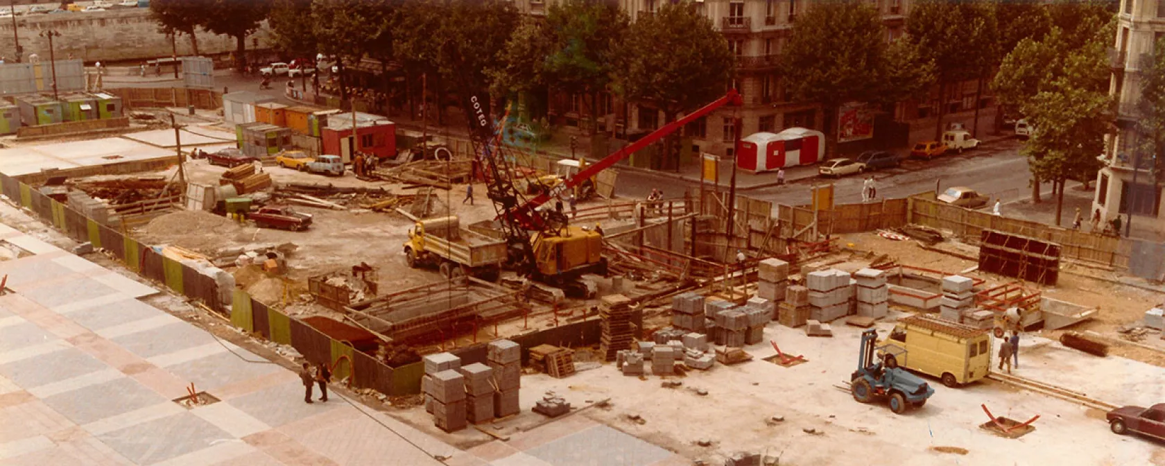 Parking Hôtel de Ville - Construction 